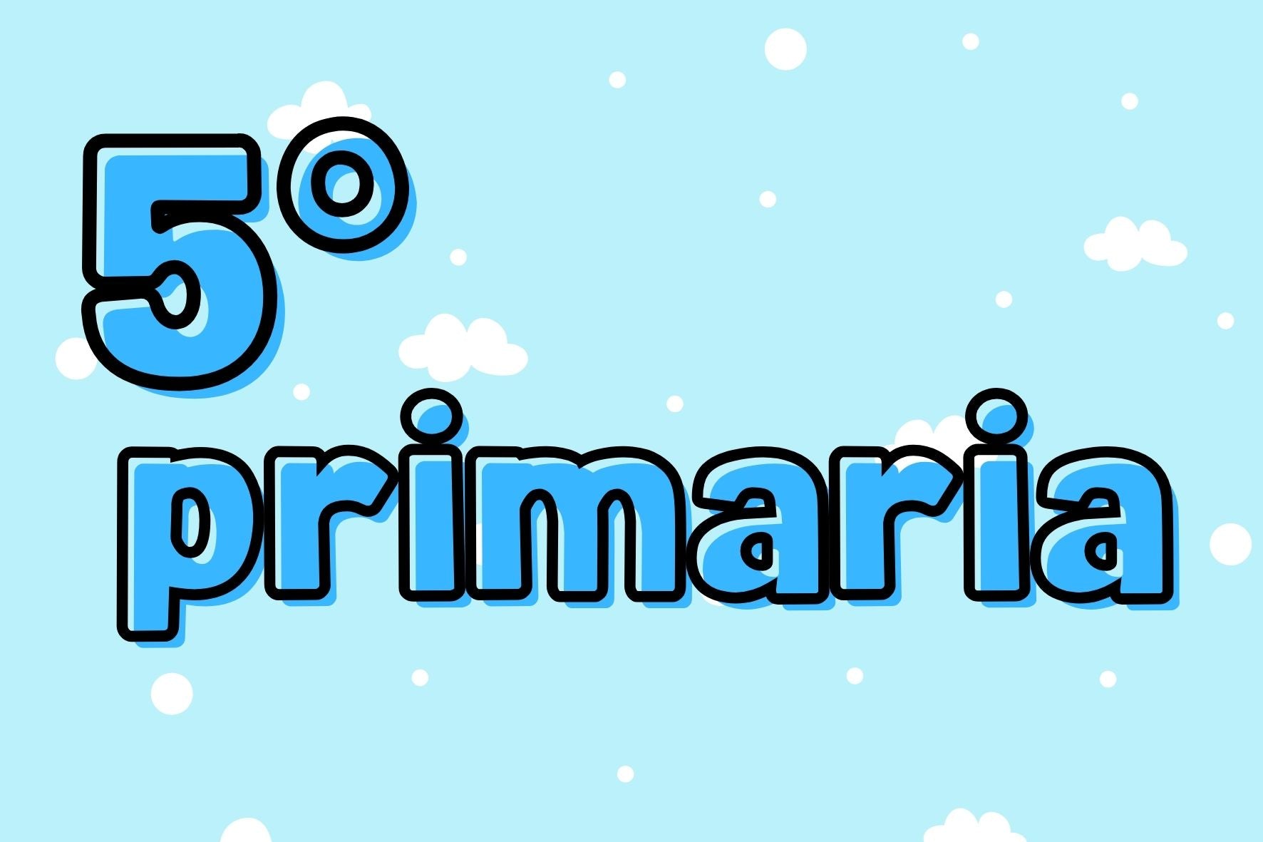5° primaria