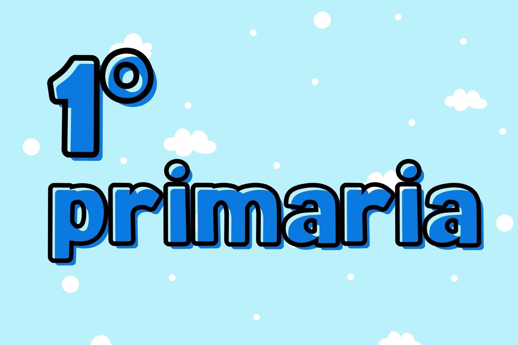 1° primaria
